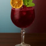 Cocktail Gin Myrtille Berry Tonic