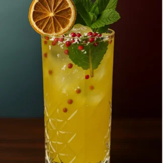Cocktail Rhum Mangue Gingembre GingerXMango