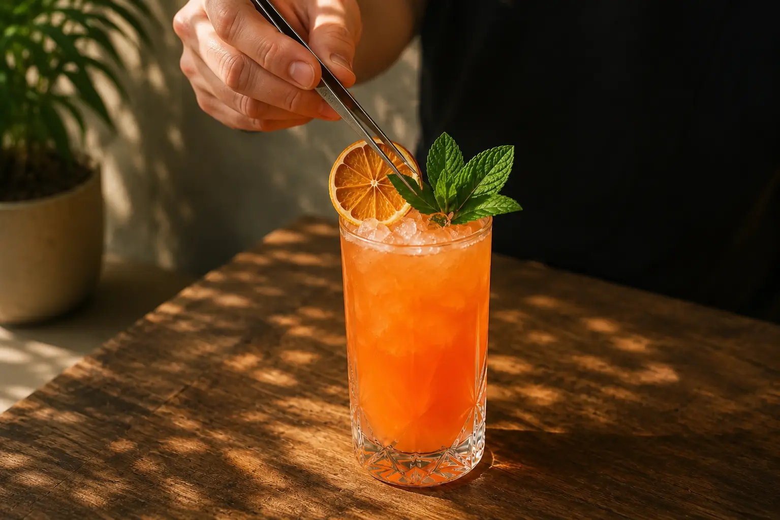 Berry Tonic servi très frais