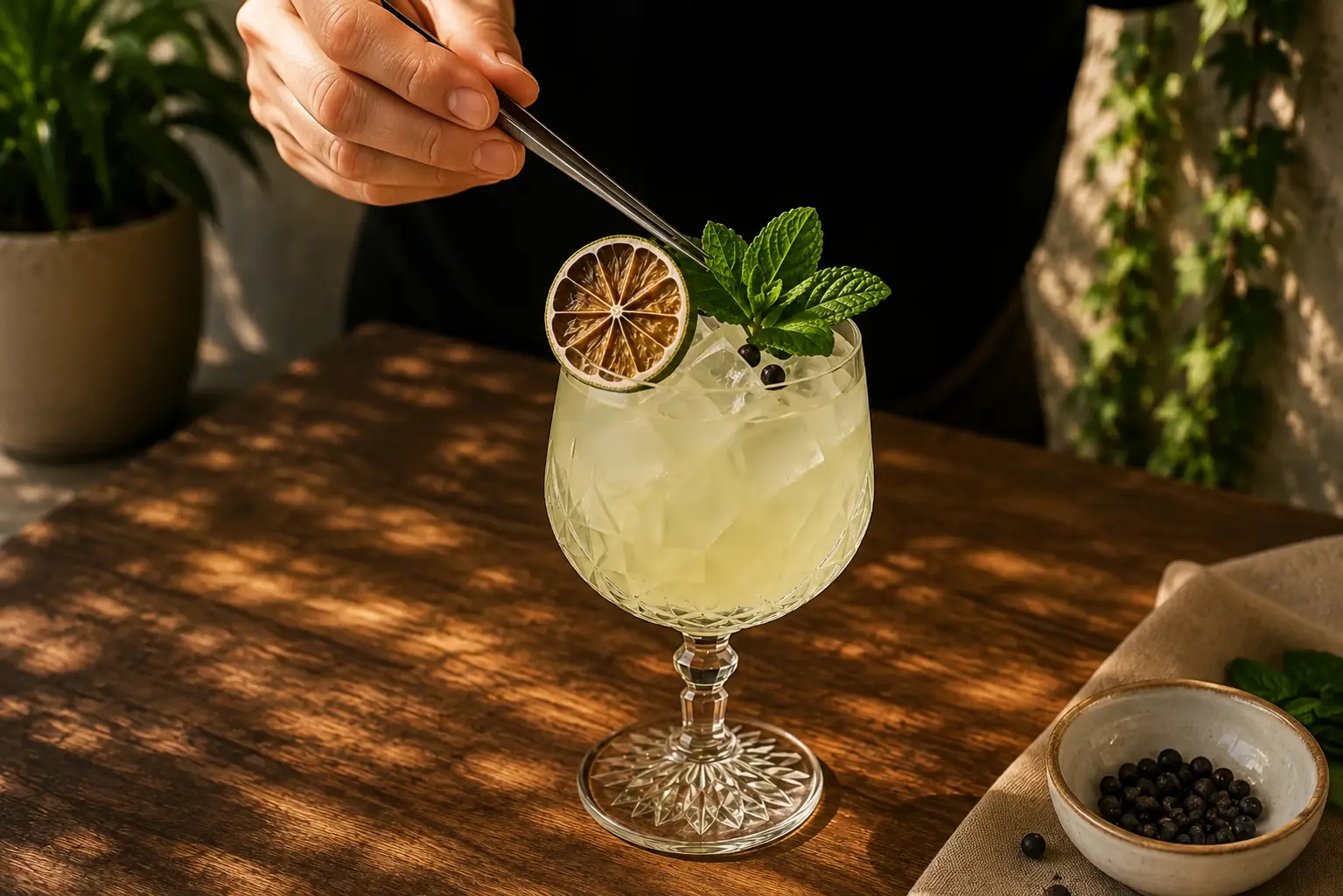 Berry Tonic servi très frais