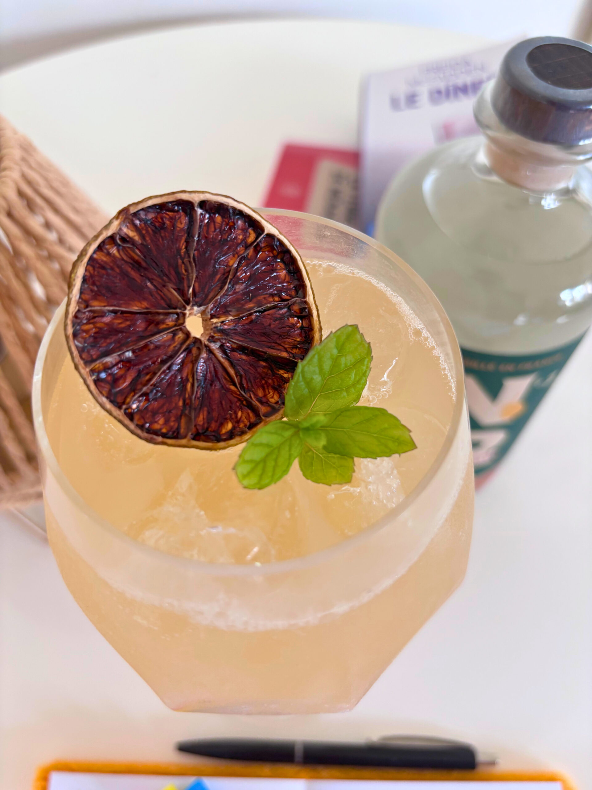 GingerBliss mocktail au concombre et ginger beer